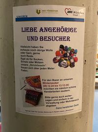 Bastelwaren gesucht!